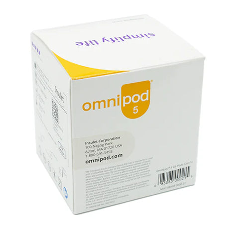 Omnipod 5 Pods – 5‑Pack for Omnipod 5 System