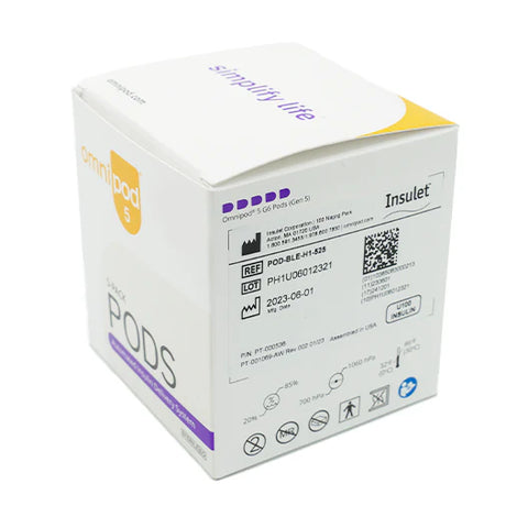 Omnipod 5 Pods – 5‑Pack for Omnipod 5 System