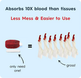 Nampons Kids Nosebleed Stoppers – 12 or 24 Pack, Pediatric Clotting Aid