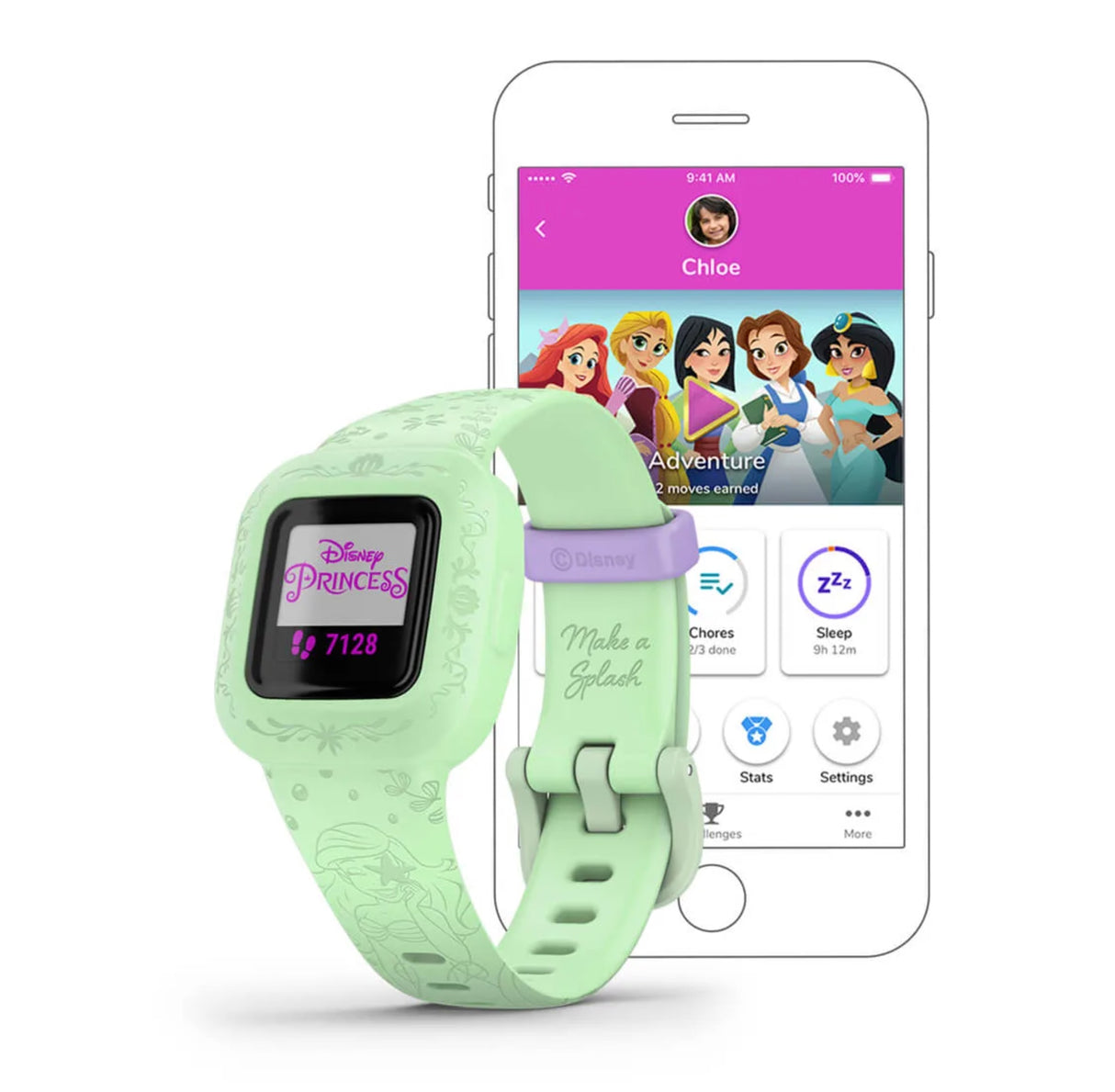 Garmin Vivofit Jr 3 Disney The Little Mermaid Kids Fitness Tracker
