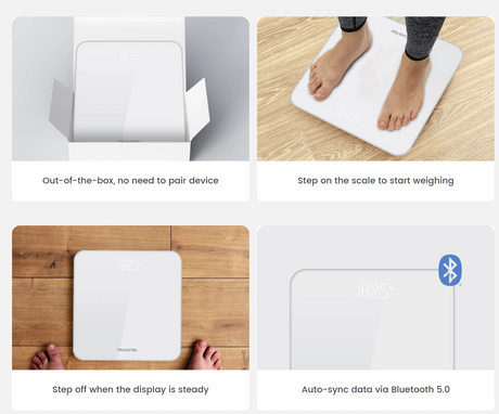 Transtek TeleRPM Bluetooth Weight Scale