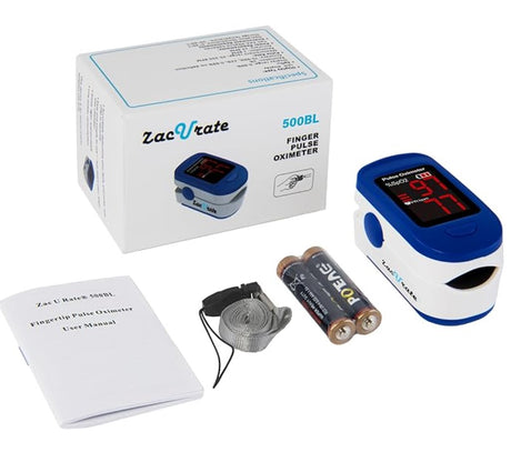 Zacurate 500BL Fingertip Pulse Oximeter