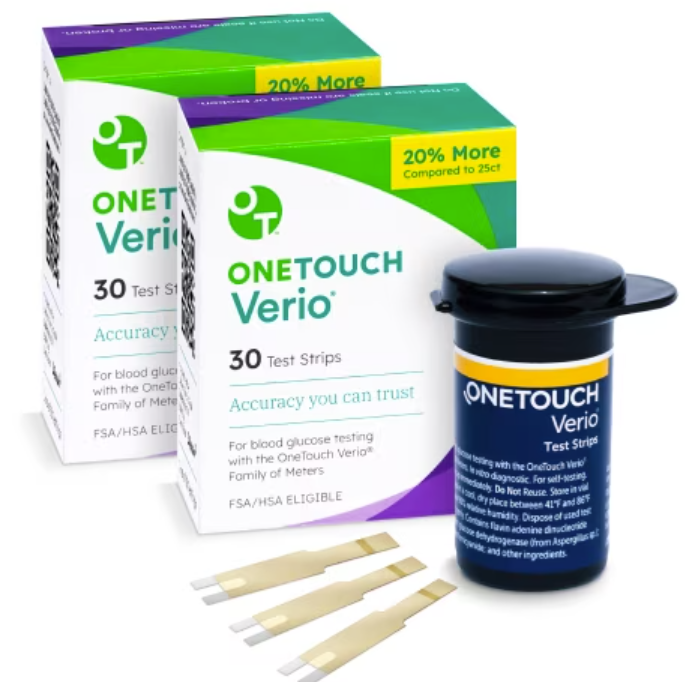 OneTouch Verio Test Strips (2 Pack)