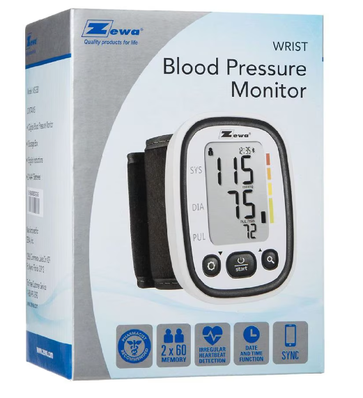 Zewa Wrist Blood Pressure Monitor