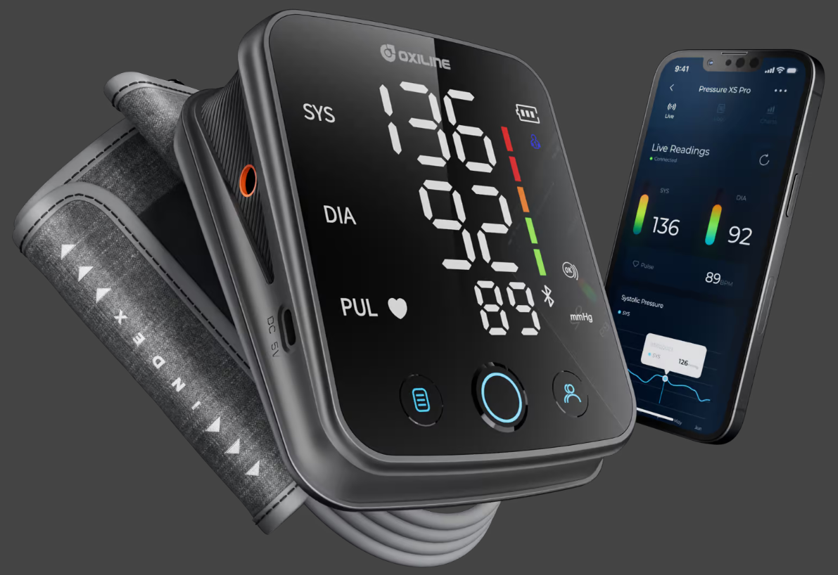 Oxiline Pressure XS Pro Blood Pressure Monitor