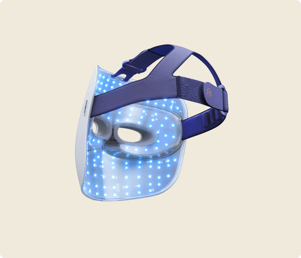 Therabody TheraFace Mask Glo – Red Light LED Facial Therapy Mask