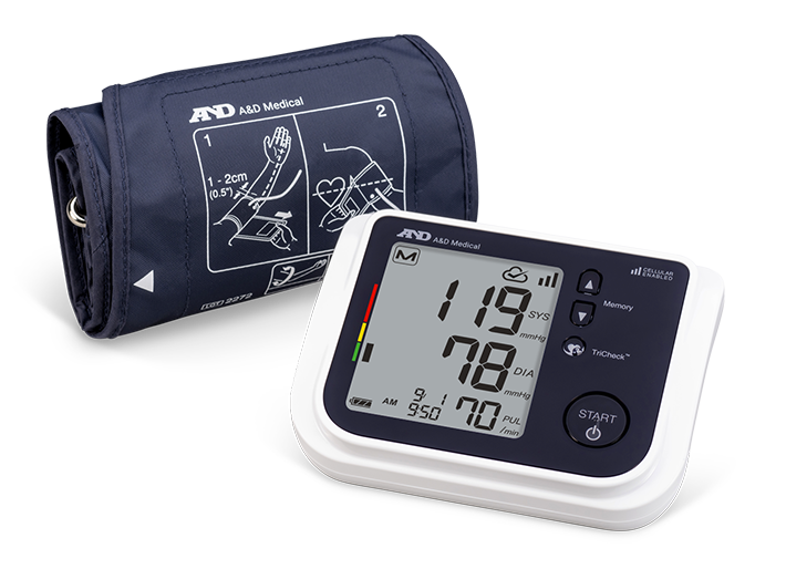 A&D Cellular Blood Pressure Monitor (UA-1020CEL)