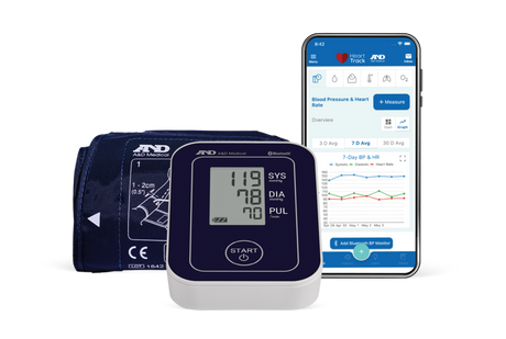 A&D Essential Wireless Blood Pressure Monitor (UA-651BLE)