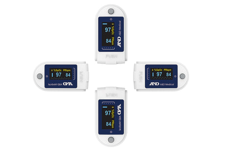 A&D UP-200BLE-TM Bluetooth Pulse Oximeter SpO2 & Heart Rate Monitor [Bluetooth]