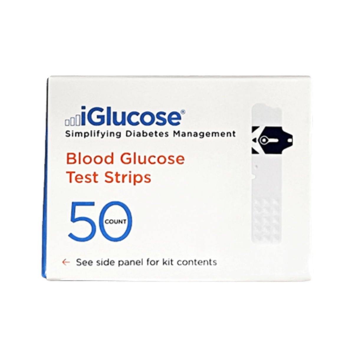 Smart Meter iGlucose Blood Glucose Test Strips (1 Pack)