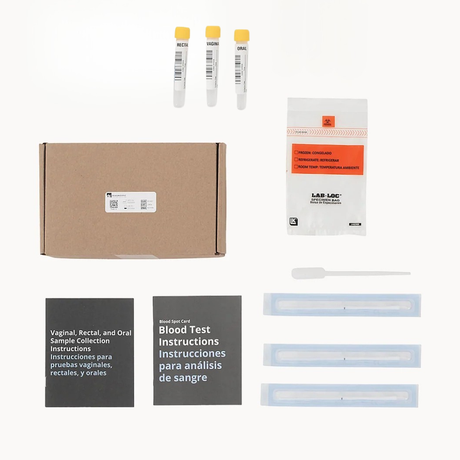 Common STI Panel – 3-Site At-Home Test