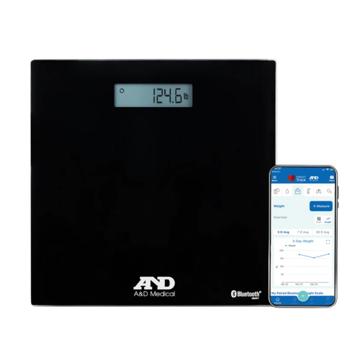A&D UC-352BLE-TM Premium Digital Weight Scale [BLE]