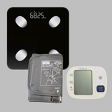 Home Health Monitoring Kit – Bluetooth Scale + BPM (RPM Ready, App Connected)