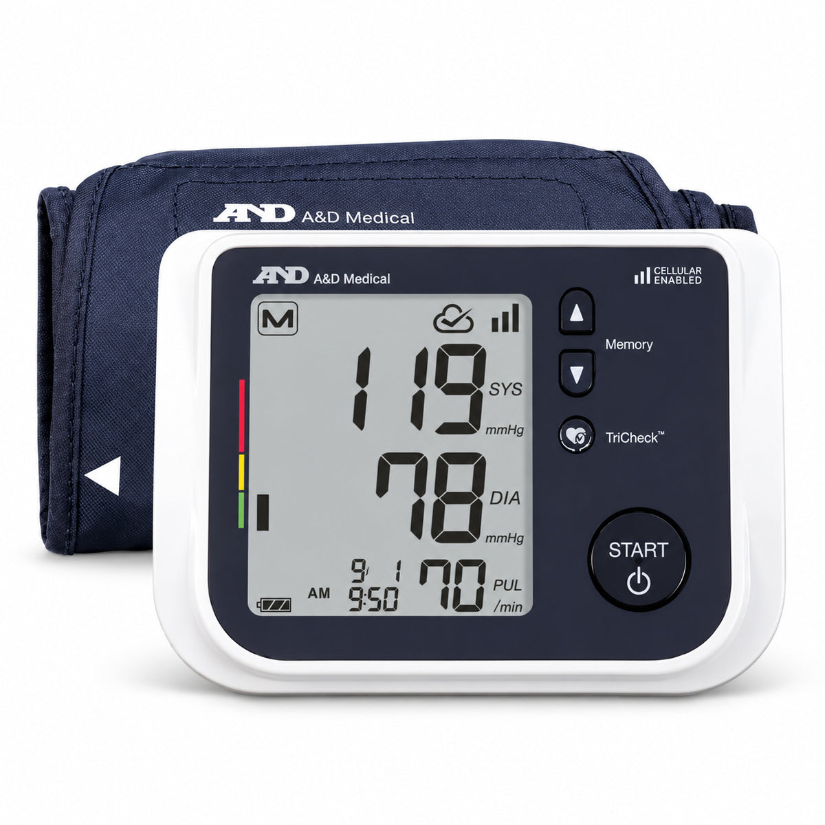 A&D Cellular Blood Pressure Monitor UA-1020CEL LTE