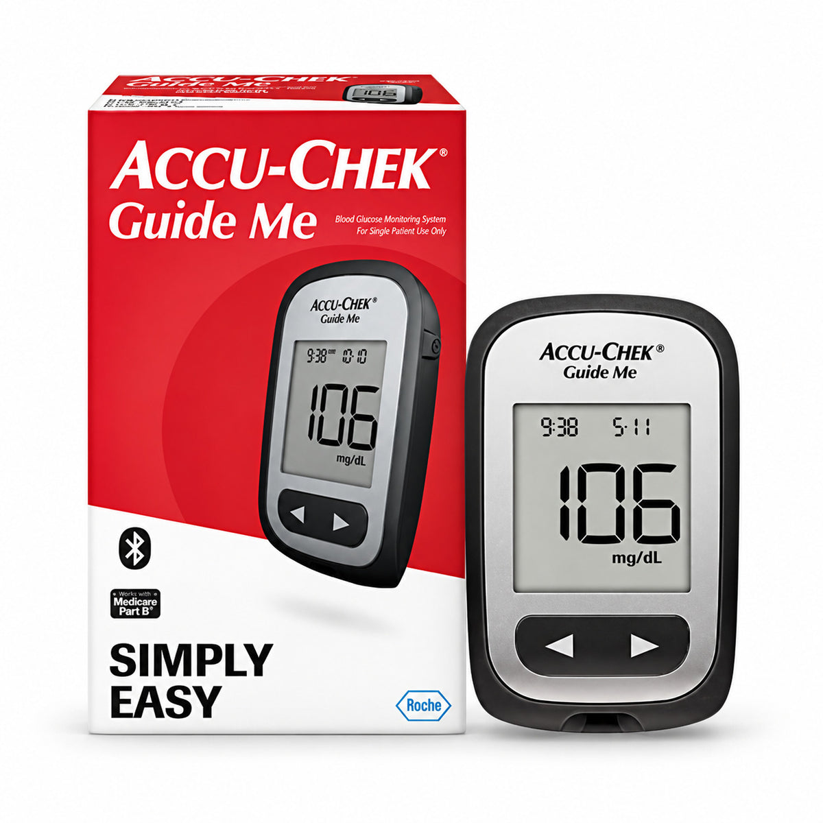 Accu-Chek Guide Me Blood Glucose Meter Bluetooth
