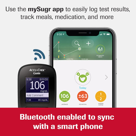 Accu-Chek Guide Blood Glucose Meter [Bluetooth]