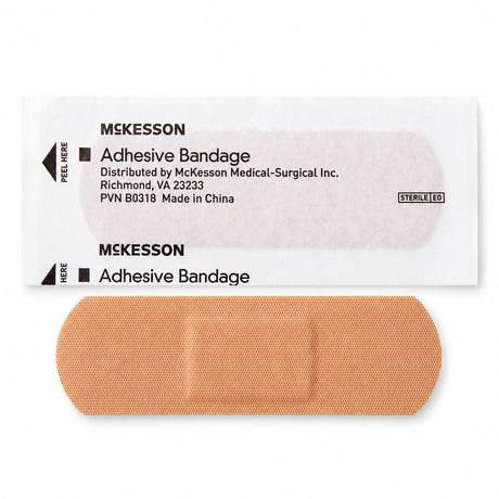 McKesson Fabric Adhesive Bandages - 1 x 3 in (view 3)
