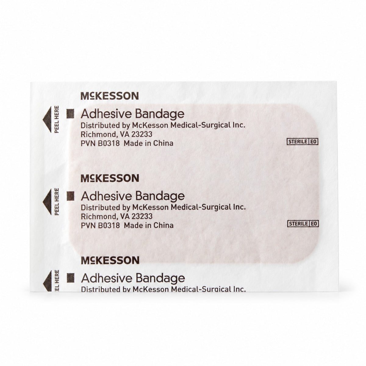 McKesson Fabric Adhesive Bandages - 2 x 3 in (view 16)