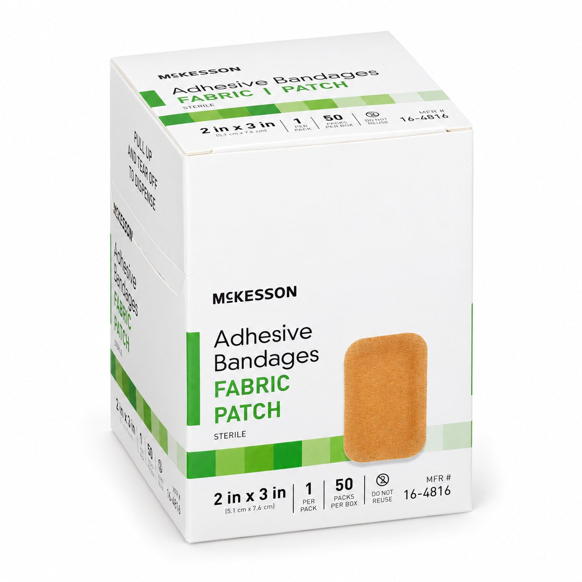 McKesson Fabric Adhesive Bandages - 2 x 3 in (view 14)