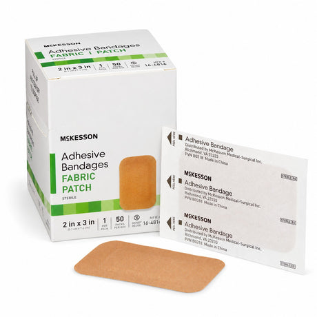 McKesson Fabric Adhesive Bandages - 2 x 3 in (view 13)