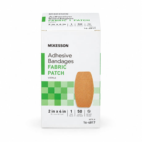 McKesson Fabric Adhesive Bandages - 2 x 4 in (view 9)