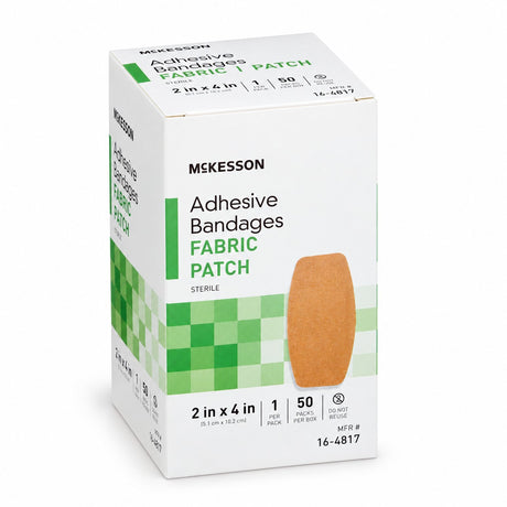 McKesson Fabric Adhesive Bandages - 2 x 4 in (view 8)