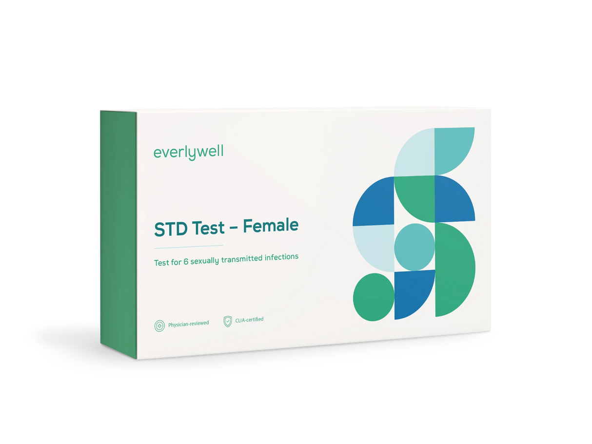 Everlywell - STD Test - Female - Discreetly test for six common sexually transmitted infections