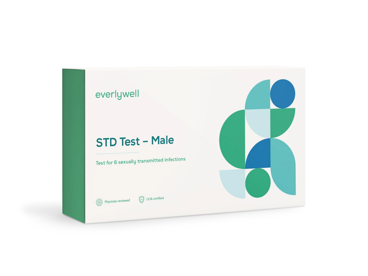 Everlywell - STD Test Male - Discreetly test for 6 common sexually transmitted infections