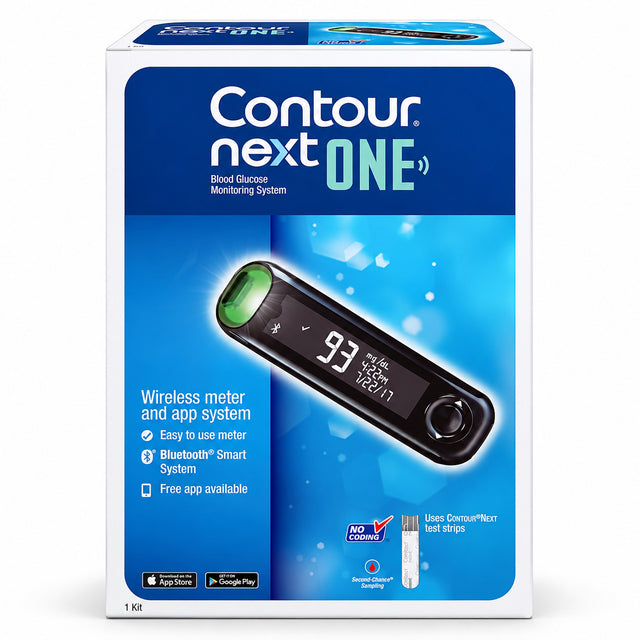 Contour Next ONE Blood Glucose Monitoring System Bluetooth