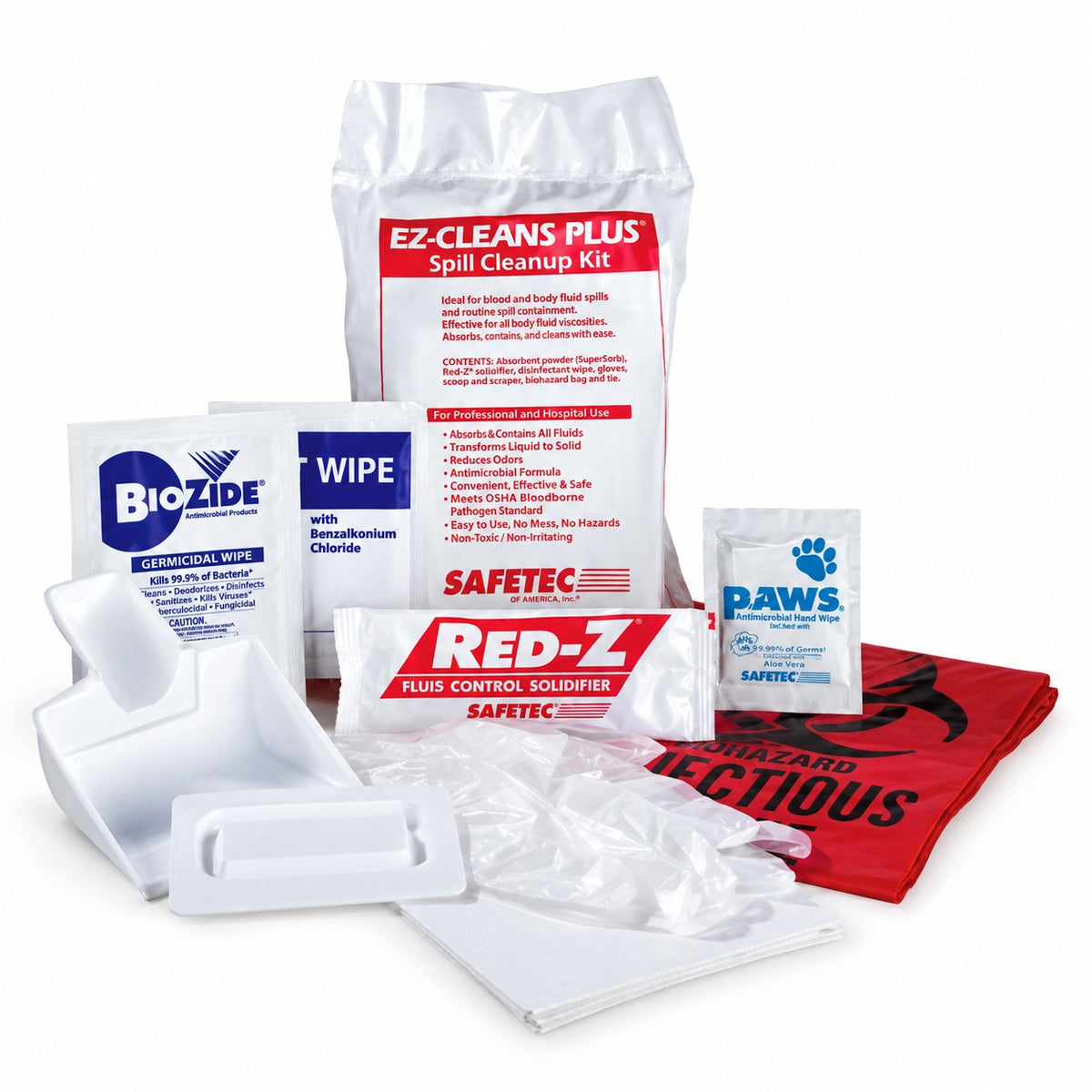 McKesson EZ-Cleans Biohazard Spill Kit - EZ-Cleans (view 1)