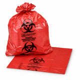 McKesson Red Biohazard Waste Bags - 7-10 gal (view 5)