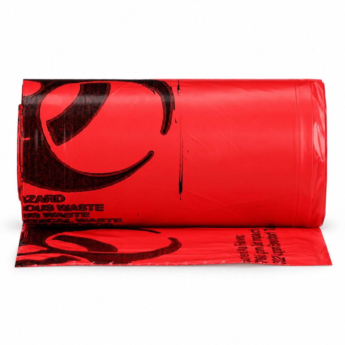 McKesson Red Biohazard Waste Bags - 10-15 gal 500 ct (view 7)