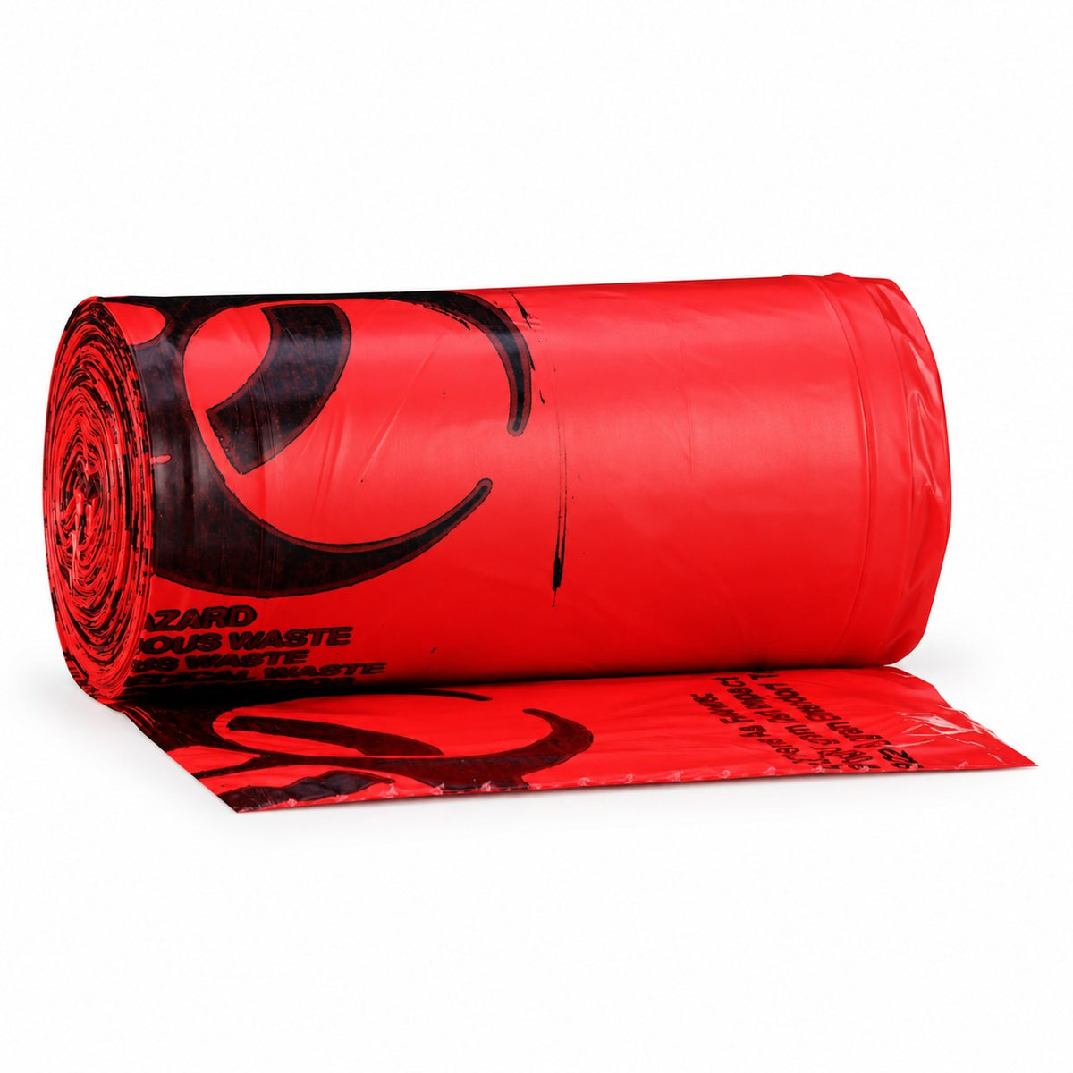 McKesson Red Biohazard Waste Bags - 10-15 gal 500 ct (view 8)