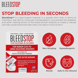 BleedStop First Aid Powder (4 Pack)