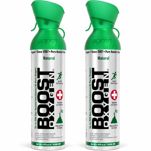 Boost Oxygen Natural 10L Canister – Supplemental Oxygen