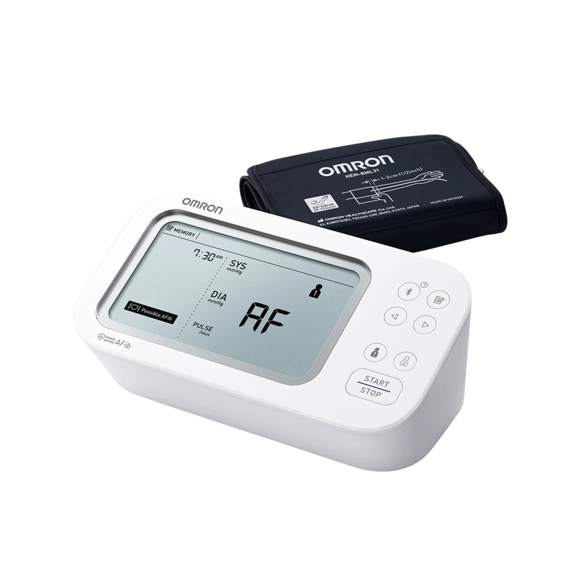 Omron Gold BP5360 Upper Arm Blood Pressure Monitor – AFib Screen
