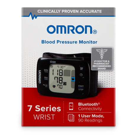 Omron 7 Series Wrist Blood Pressure Monitor (BP6350)