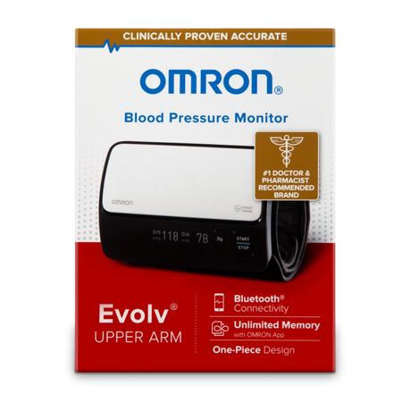 OMRON Evolv Wireless Upper Arm Blood Pressure Monitor BP7000
