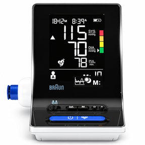 Braun ExactFit 3 upper arm blood pressure monitor with large display