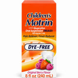 Children’s Motrin Oral Suspension – Dye-Free Berry, 8 fl oz