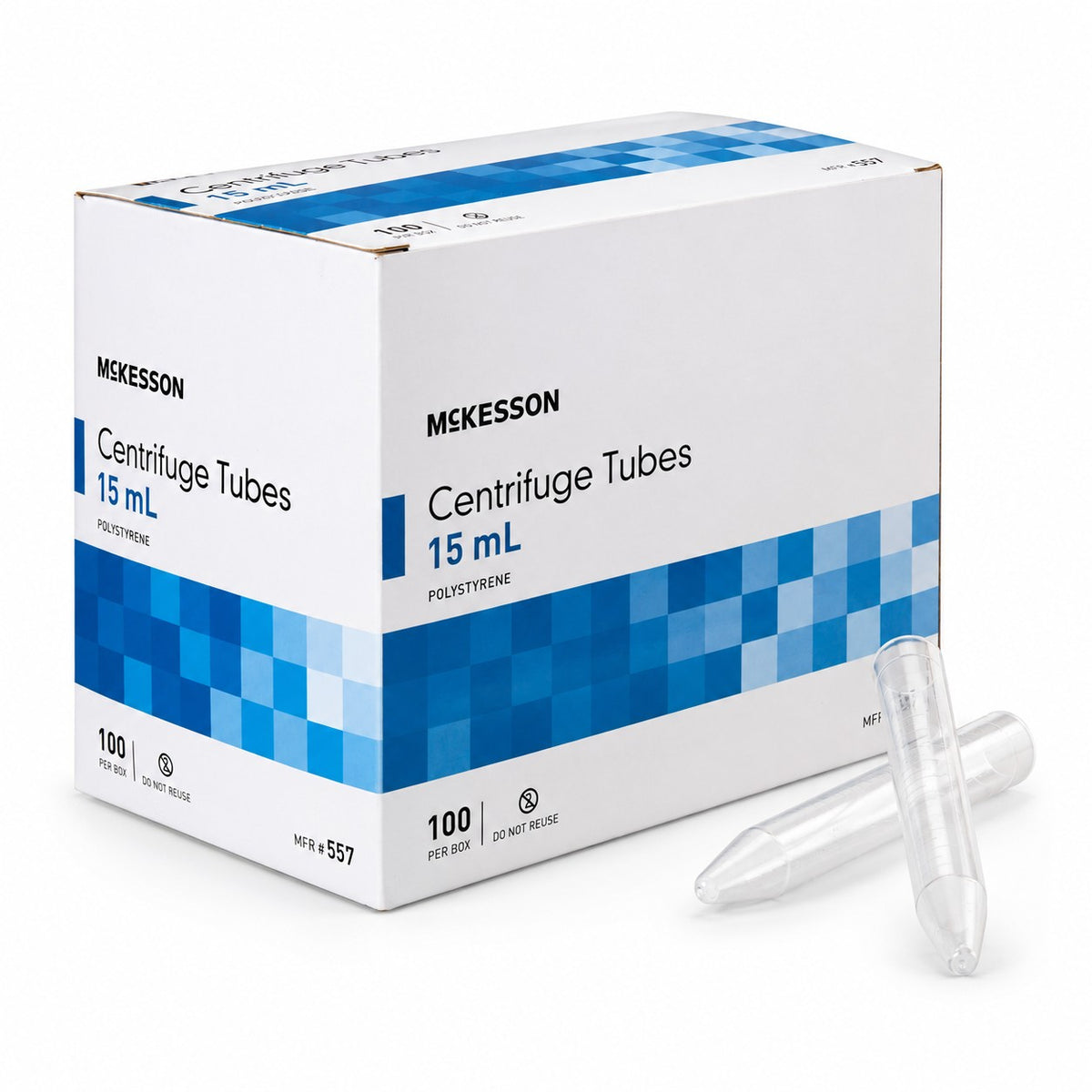 McKesson Conical Centrifuge Tubes - 15 mL Open Top (view 3)