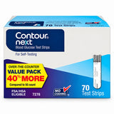Contour Next Blood Glucose Test Strips – 70 Count