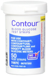 Contour Blood Glucose Test Strips (50 ct)