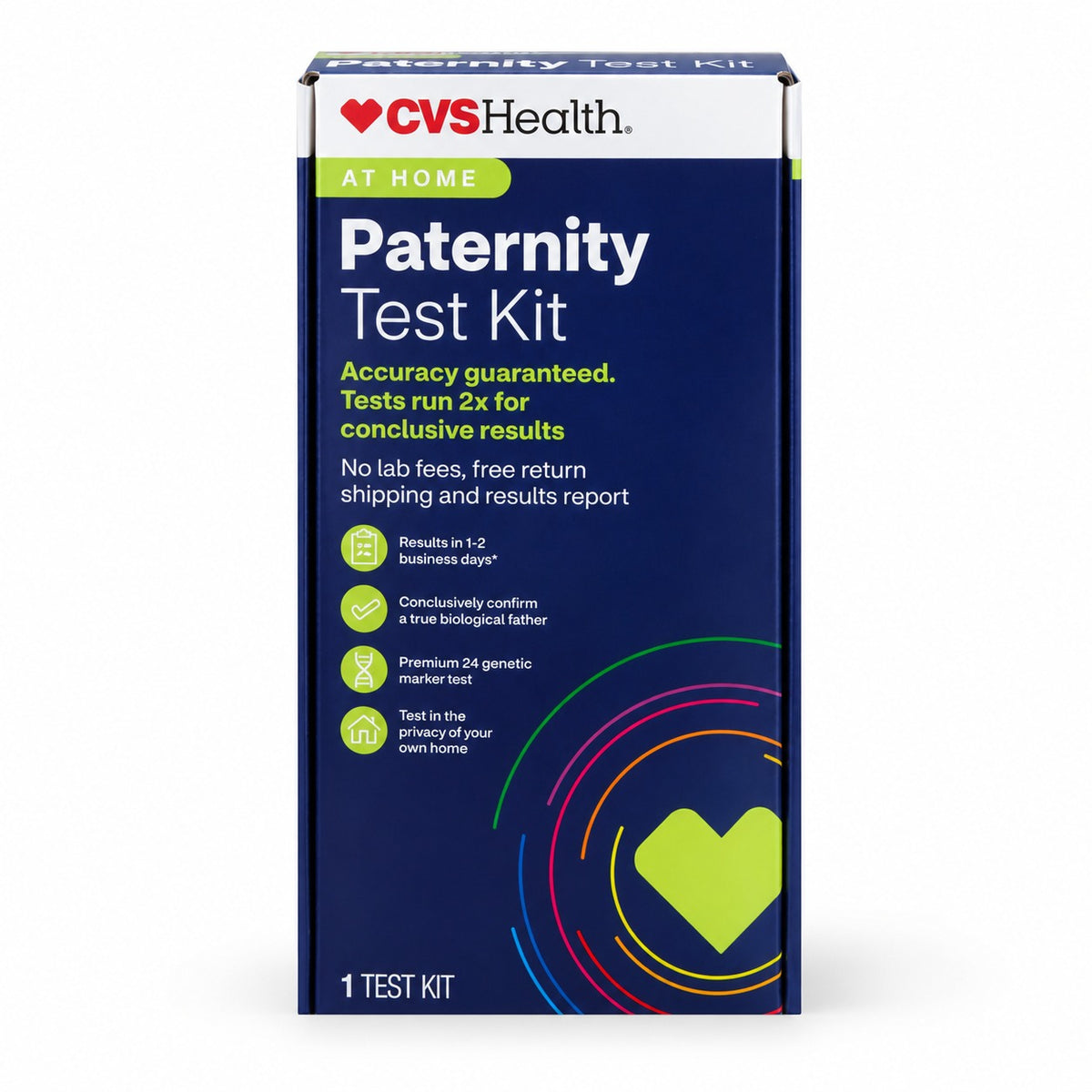 CVS Health At‑Home Paternity Test Kit, 1 ct