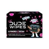 LiL' DUDE Kids Flushable Wipes, Bubble Gum Scent, 252 Count (6 Pack)