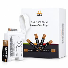 Dario Blood Glucose Test Strips – 100 Count