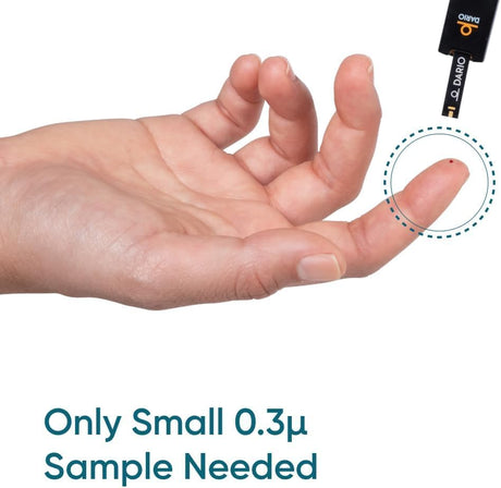 Dario Blood Glucose Test Strips – 100 Count