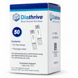 Diathrive Blood Glucose Test Strips – 50 Count