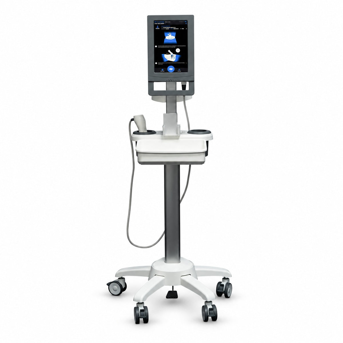 Edan M7 Bladder Scanner – 3D Imaging, Touchscreen, Rolling Cart