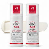 EltaMD UV Clear Face Sunscreen SPF 46 – Untinted, Oil-Free (2-Pack)